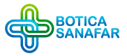 Logotipo de Botica SANA FAR