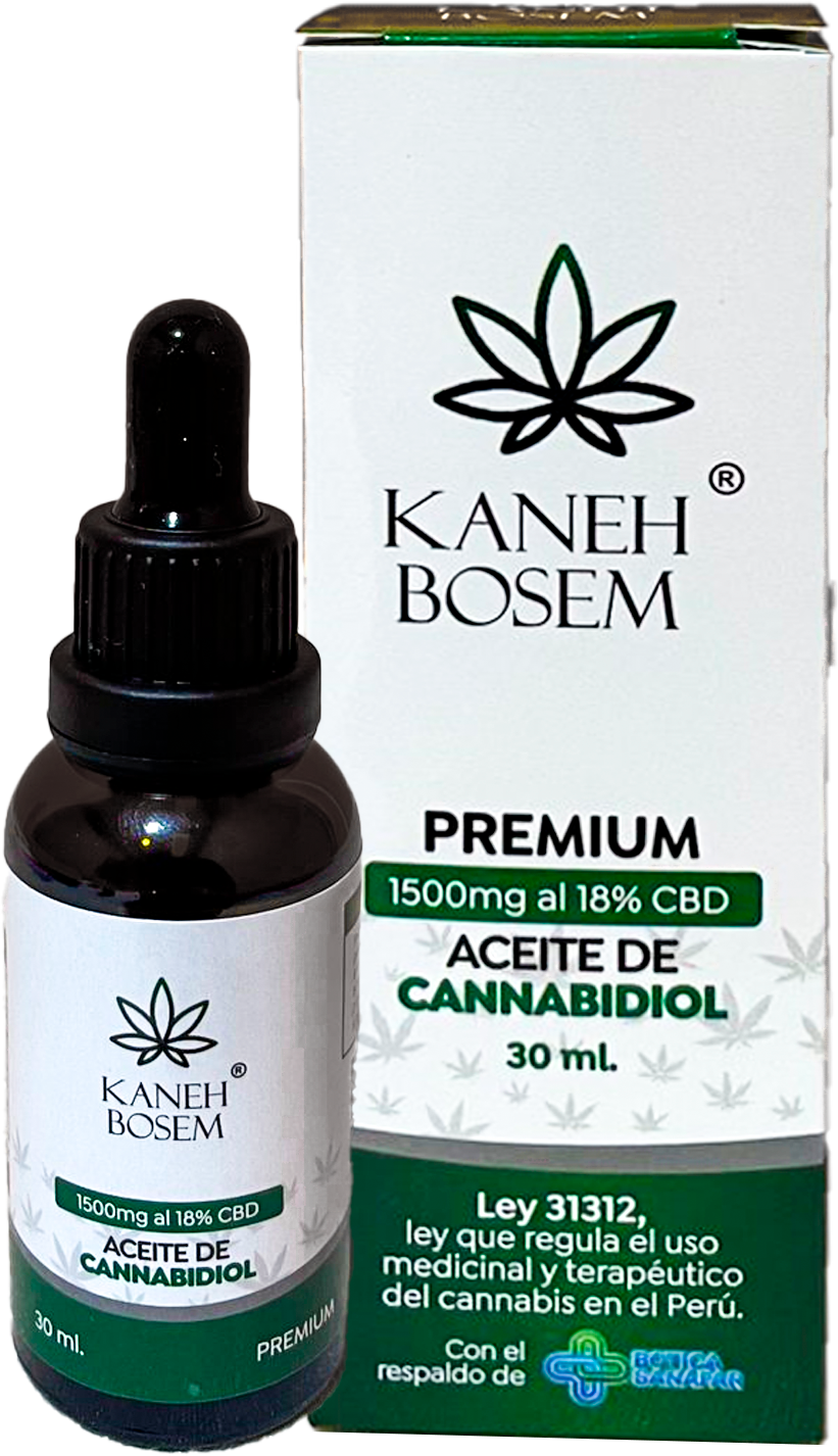 Aceite de CBD GREEN TOWER de Kaneh Bosem, frasco de 30 ml